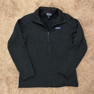Patagonia Black Better Sweater 1/4 Zip